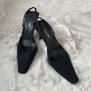 Calvin Klein Italian sling backs